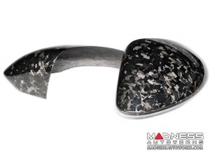 Alfa Romeo Stelvio Mirror Covers - Carbon Fiber - Caps - Feroce Carbon - Forged Carbon